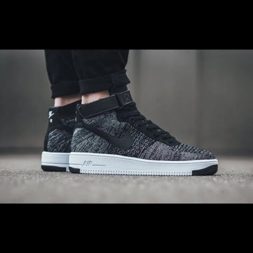 Nike Flyknit Air Force Ones